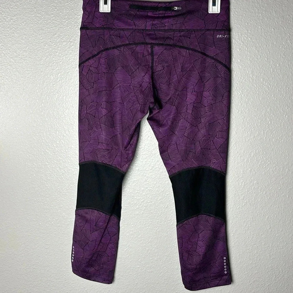 Nike Dri Fit Purple Leggings - Picture 5 of 8
